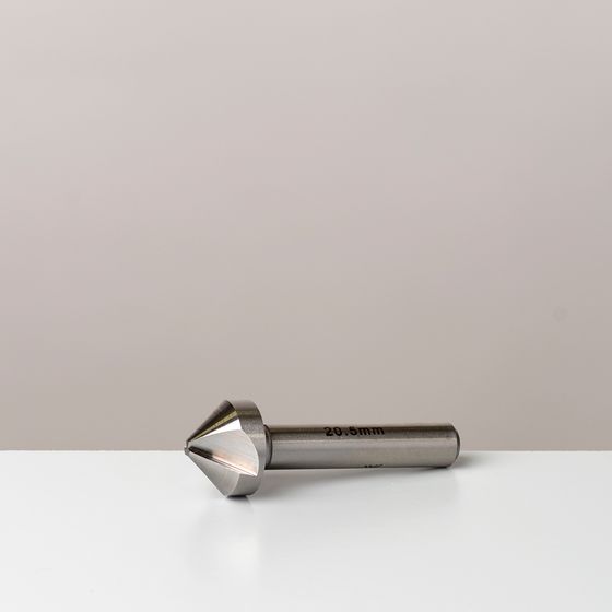 Зенковка по металлу 20,5х63х10 HSS №2 Зенковка по металлу 20,5х63х10 HSS №2