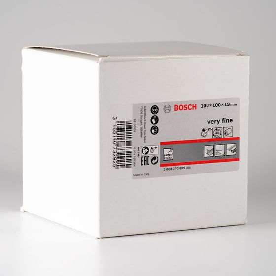 Шлифовальный валик 100х100х19 мм Bosch нетканый Very Fine A №2 Шлифовальный валик 100х100х19 мм Bosch нетканый Very Fine A №2