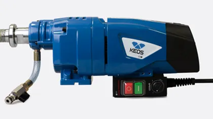 KEOS KS-250 – Обновление мотора для алмазного бурения