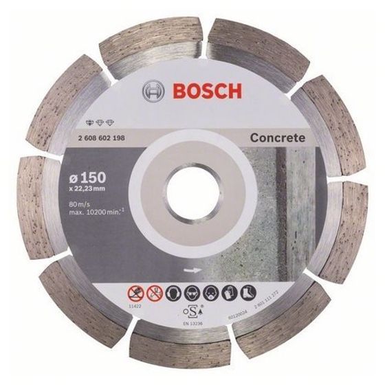 Алмазный диск Bosch Standard for Concrete 150х22,23 мм 2608602198