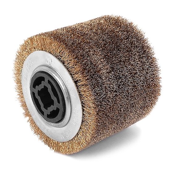 Щетка стальная для брашировки 120x100x19 мм Messer №1