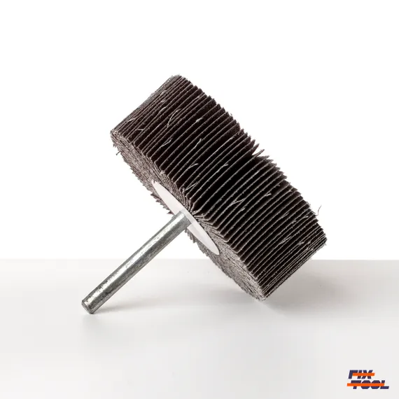 Головка лепестковая абразивная 80x30x6 мм Р80