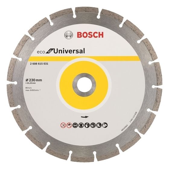 Алмазный диск Bosch ECO Universal 230х22,23 мм 2608615031