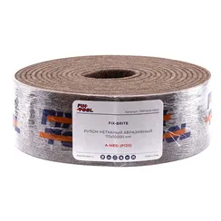 Рулон нетканый абразивный Fix-Tool 115х10000 мм Extra Fine P160