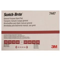Scotch-Brite 3M лист красный 152 х 228 мм 07447 Very Fine